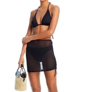 Aqua Mesh Cover up Skirt - Exclusive